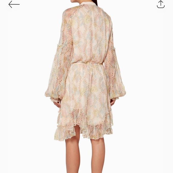 $747! 🔥 We Are Kindred Isabella Asymmetric dress Light Pink - Picture 6 of 13